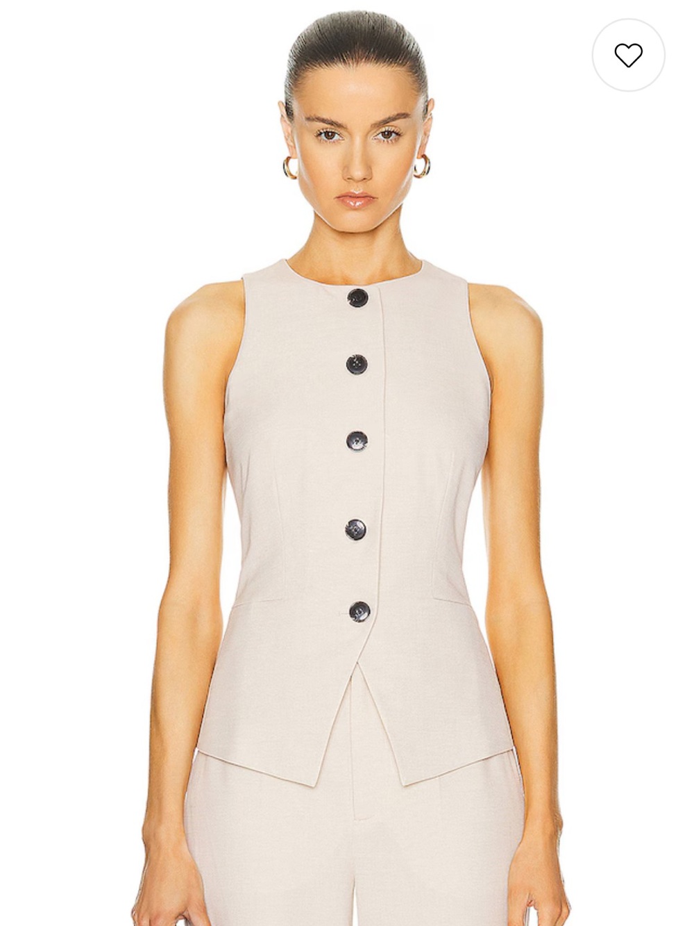 L’Academie by Marianna Hendry Top in Beige - Size XS